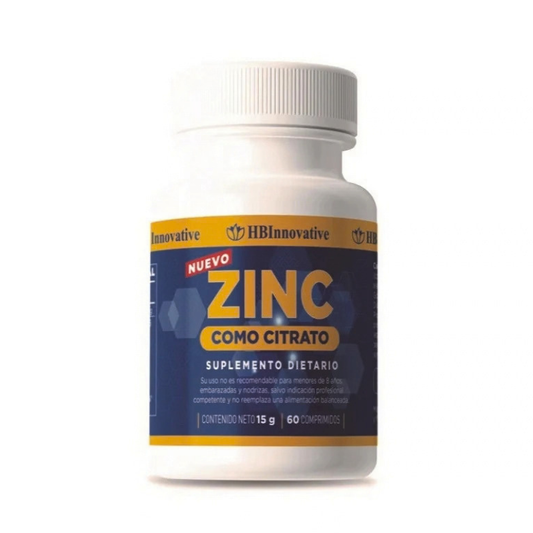 Zinc Citrato 20 mg FDC 60 Comprimidos